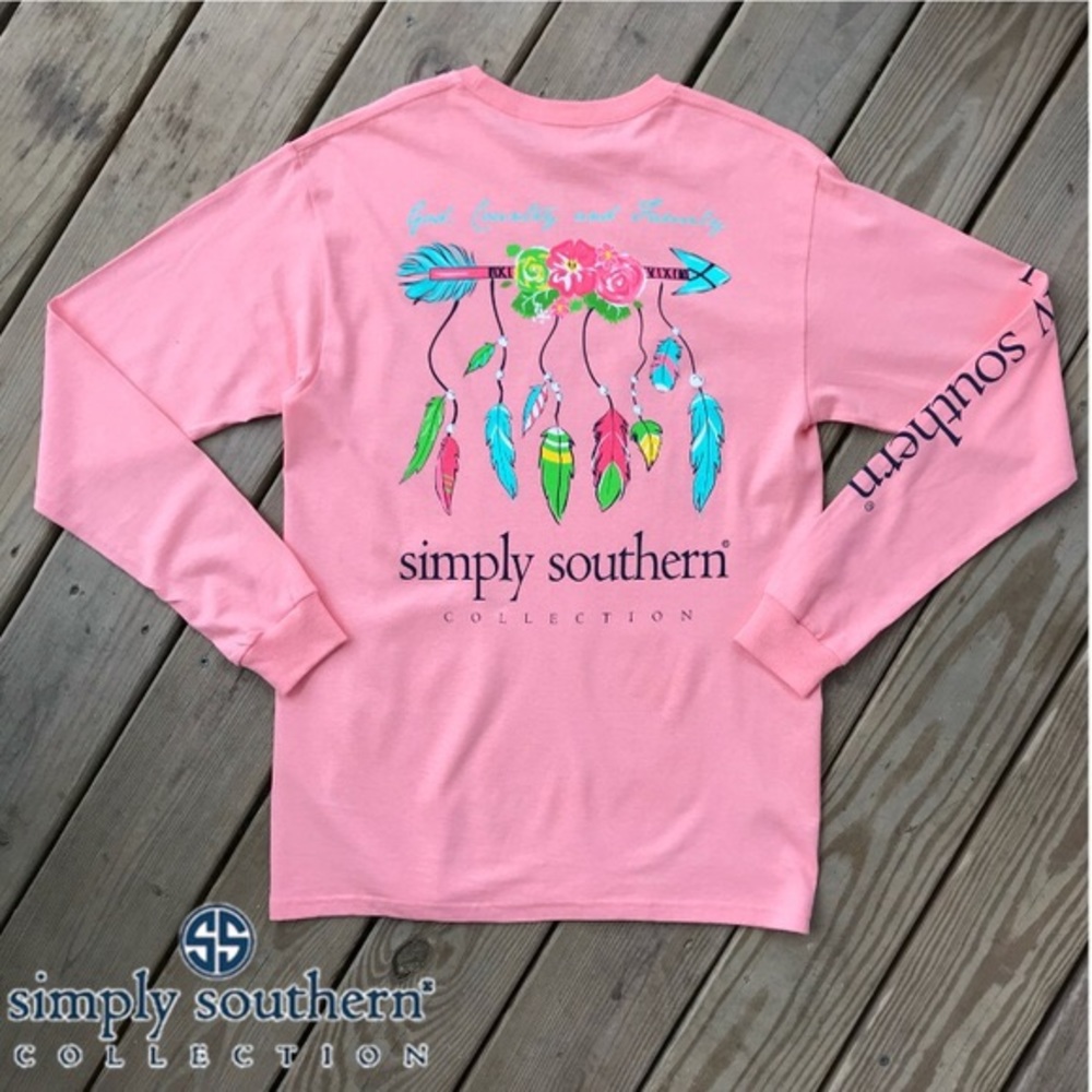 Simply Southern “God, Country, and Family” Tee